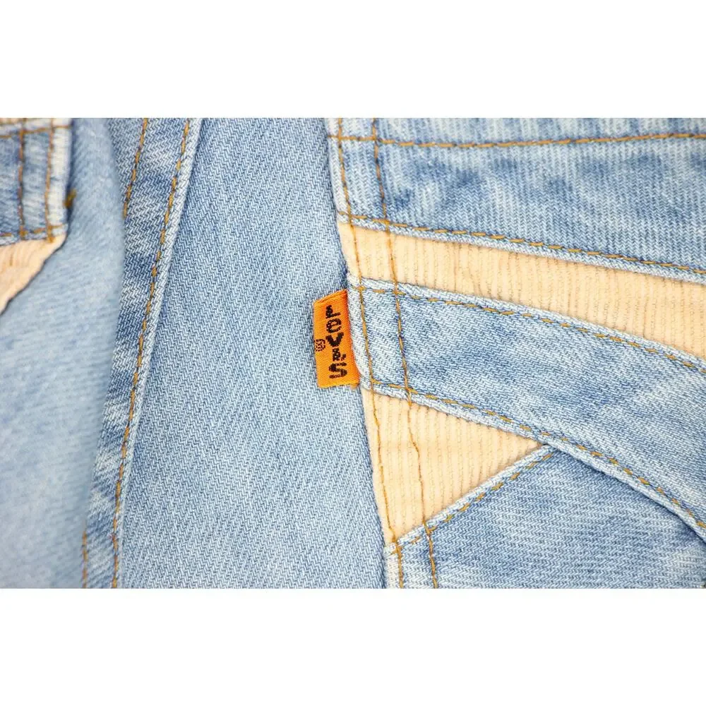 80s 70s Vintage Levi's Orange Tab High Waisted Boho Hippie Mom Denim Jeans 26 - Picture 15 of 15